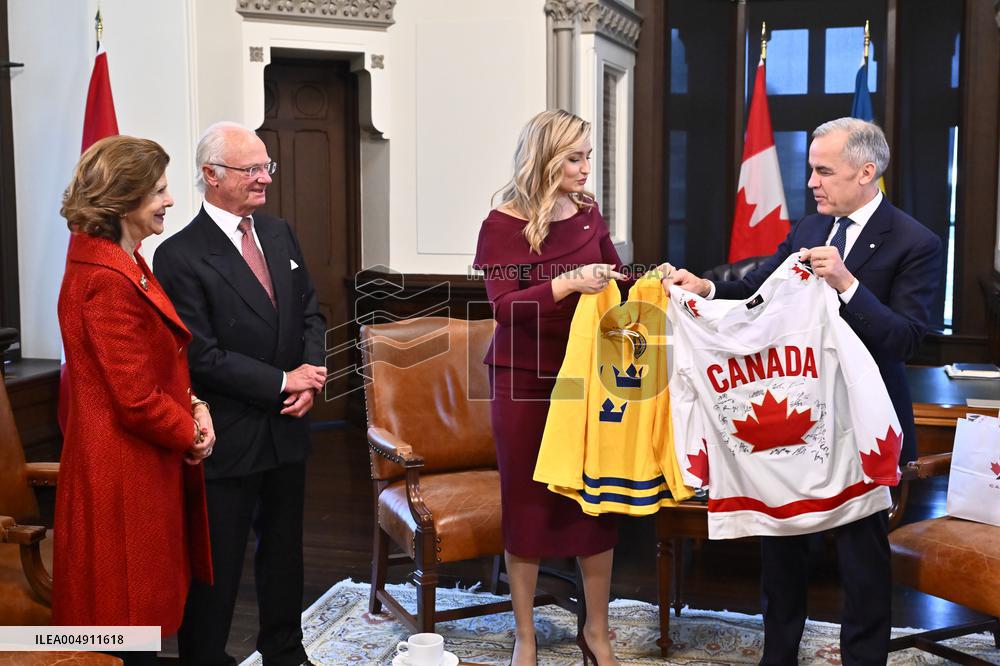 SWEDISH ROYAL STATE VISIT TO CANADA