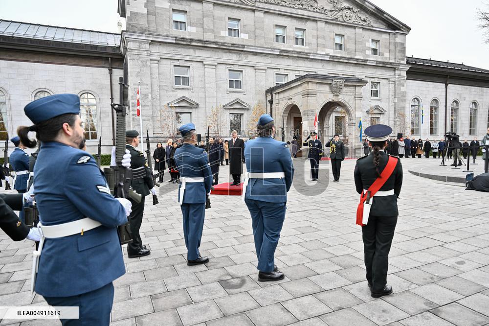 SWEDISH ROYAL STATE VISIT TO CANADA