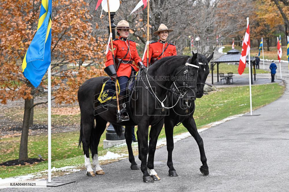 SWEDISH ROAYL STATE VISIT TO CANADA