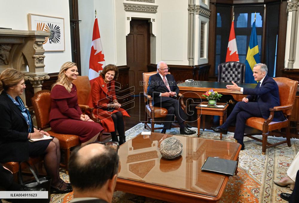 SWEDISH ROYAL STATE VISIT TO CANADA