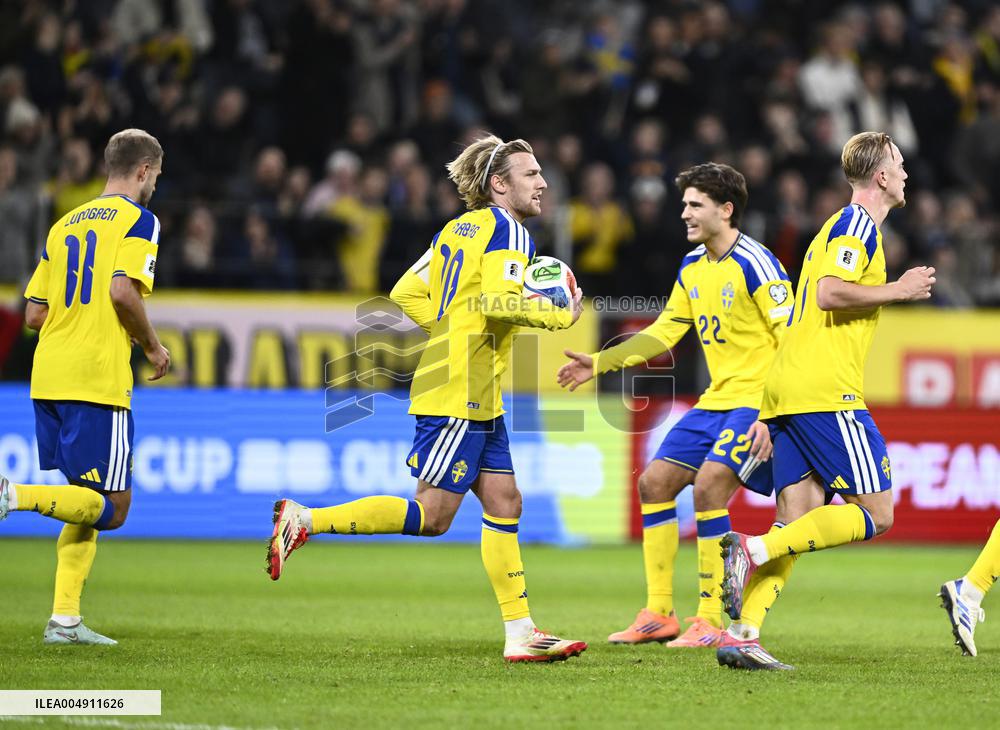 WORLD CUP QUALIFIER SWEDEN - SLOVENIA