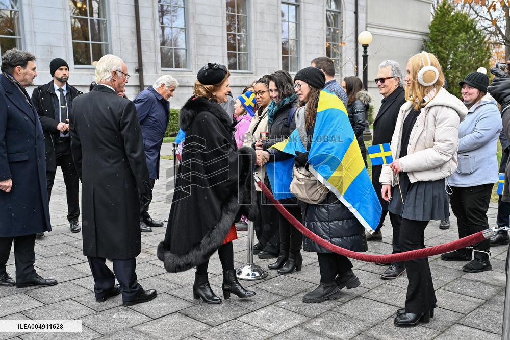 SWEDISH ROYAL STATE VISIT TO CANADA