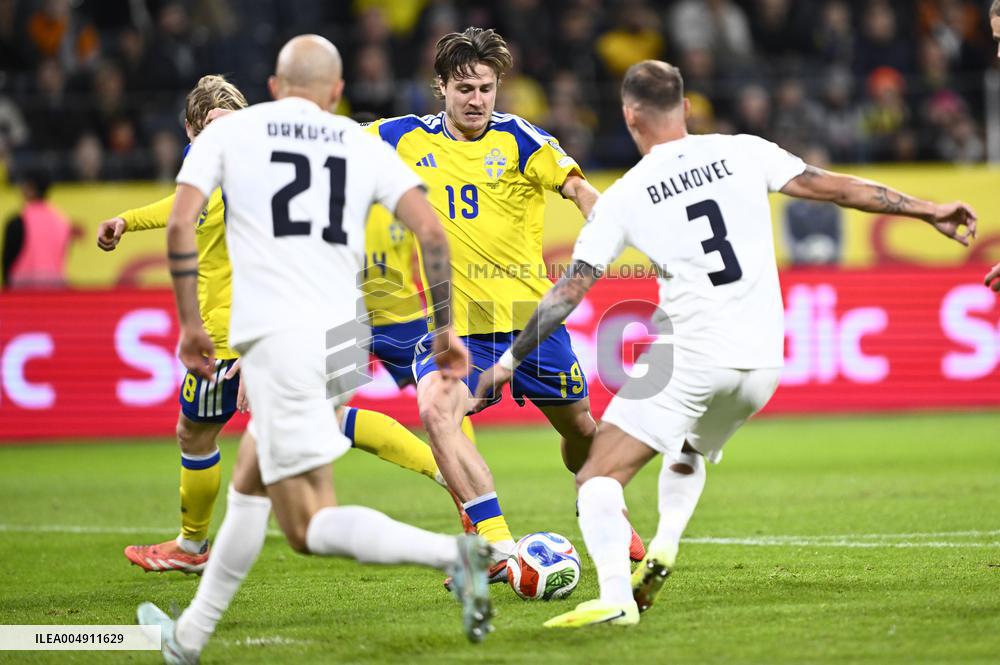 WORLD CUP QUALIFIER SWEDEN - SLOVENIA