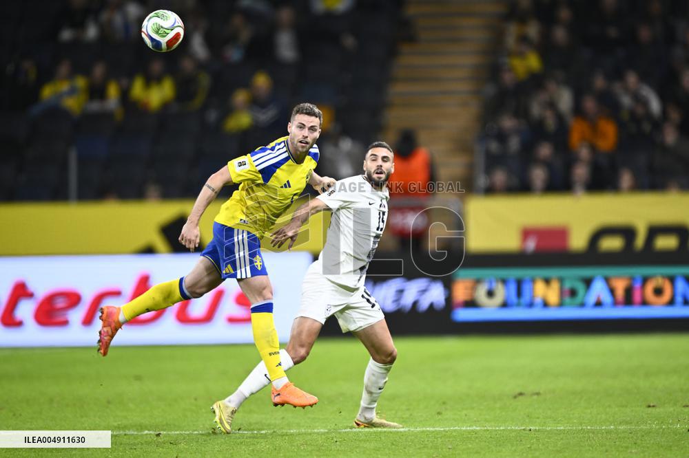 WORLD CUP QUALIFIER SWEDEN - SLOVENIA