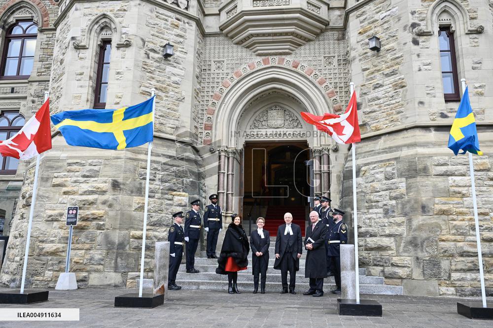 SWEDISH ROYAL STATE VISIT TO CANADA