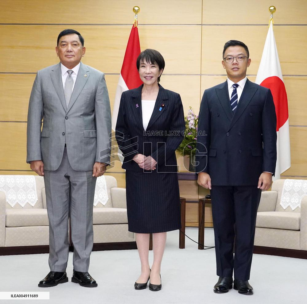 Japan PM, Indonesian ministers meet in Tokyo