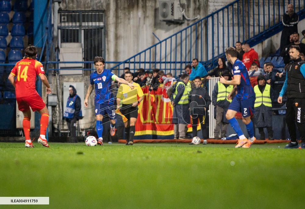 CALCIO - UEFA Campionato Europeo - Montenegro vs Croatia