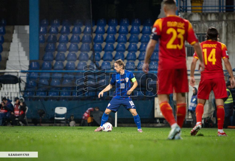 CALCIO - UEFA Campionato Europeo - Montenegro vs Croatia