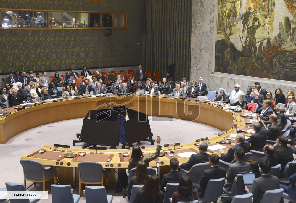 U.N. Security Council meeting over Gaza peace plan
