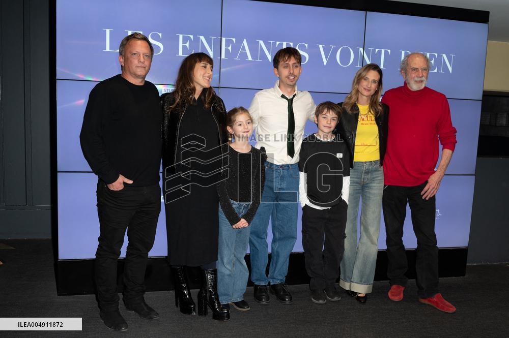 Les Enfants Vont Bien Premiere - Paris