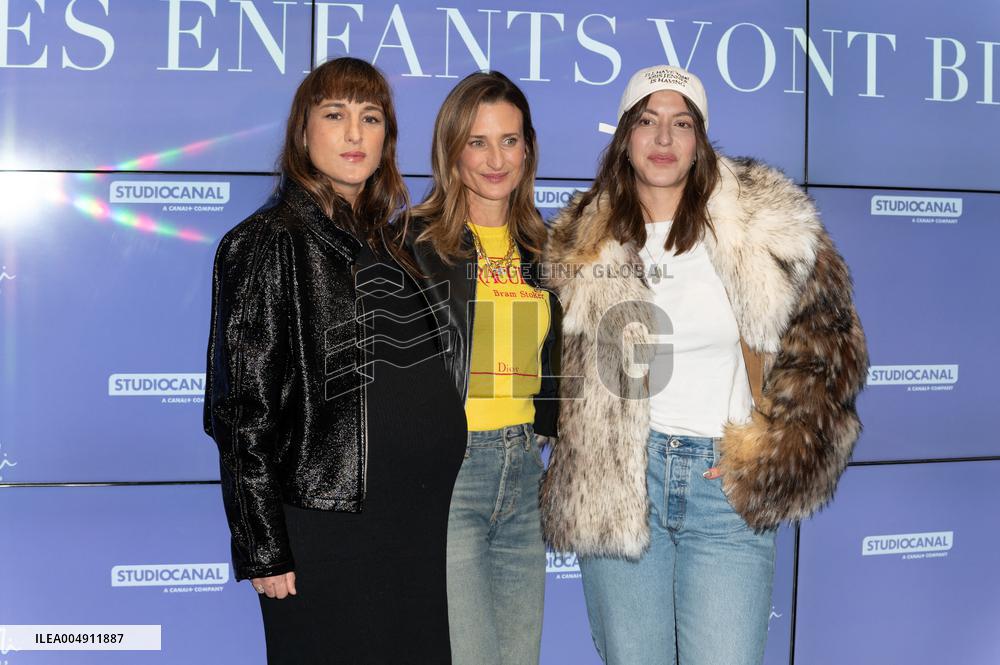 Les Enfants Vont Bien Premiere - Paris