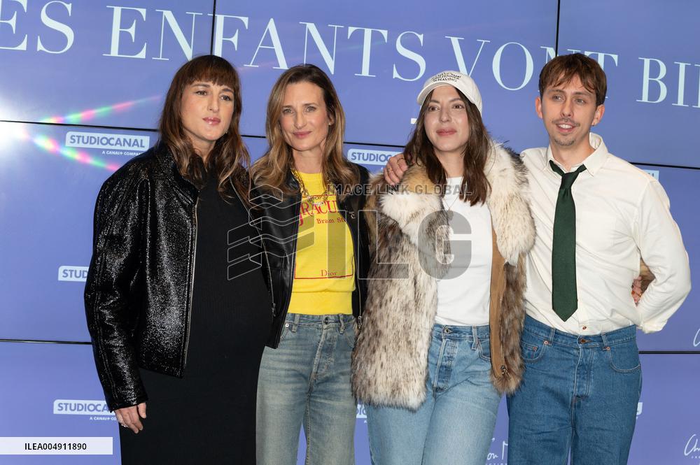 Les Enfants Vont Bien Premiere - Paris