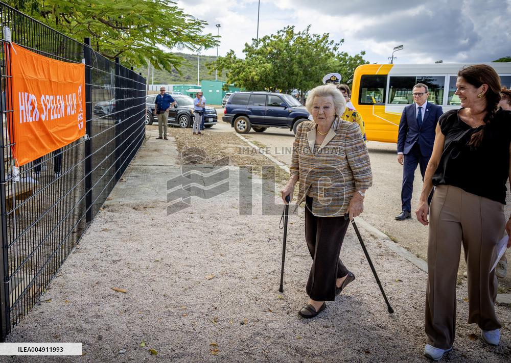 Princess Beatrix Visits Bonaire