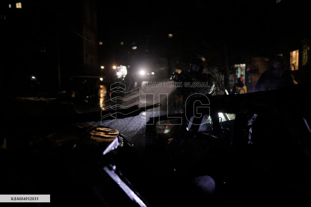 Kharkiv Drone Attack Aftermath