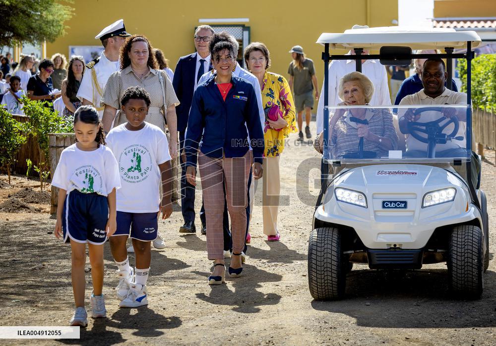 Princess Beatrix Visits Bonaire