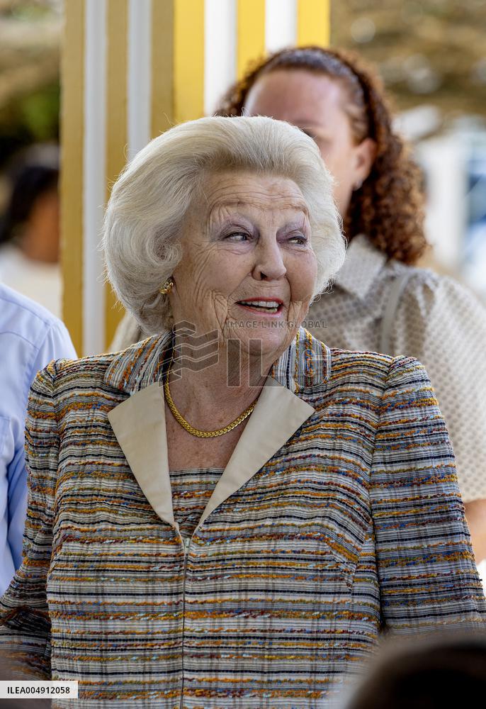 Princess Beatrix Visits Bonaire