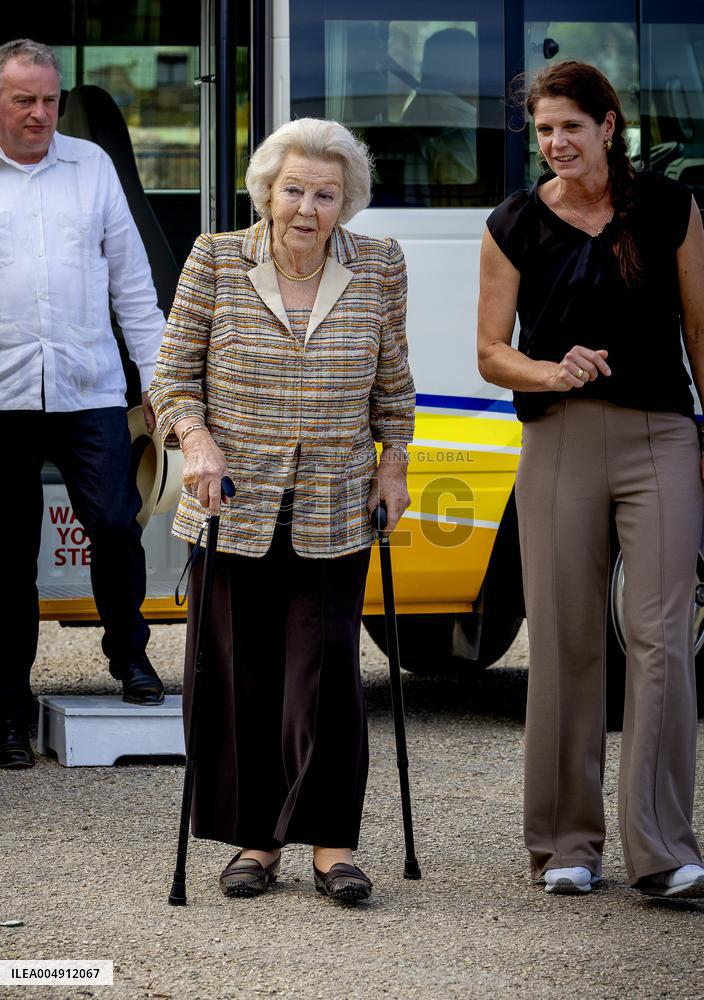 Princess Beatrix Visits Bonaire