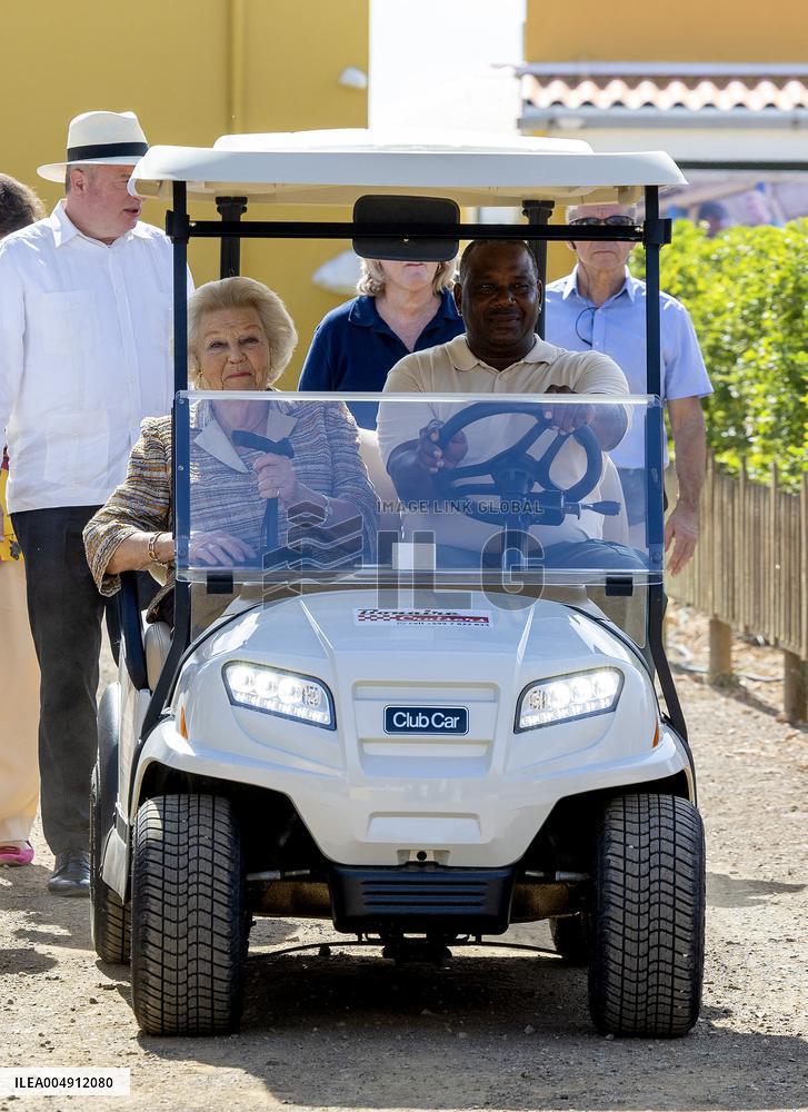 Princess Beatrix Visits Bonaire