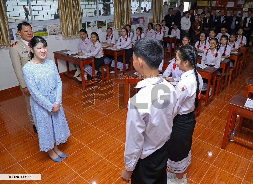 Japan Princess Aiko in Laos