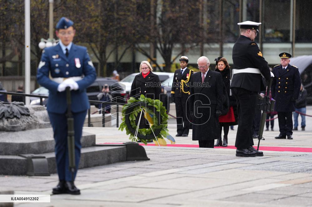 King and Queen of Sweden Visit Canada