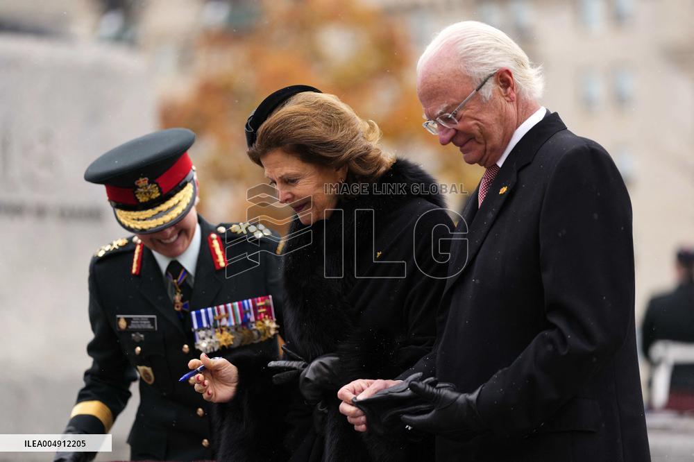 King and Queen of Sweden Visit Canada