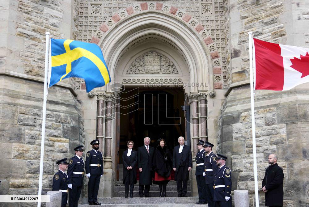 King and Queen of Sweden Visit Canada