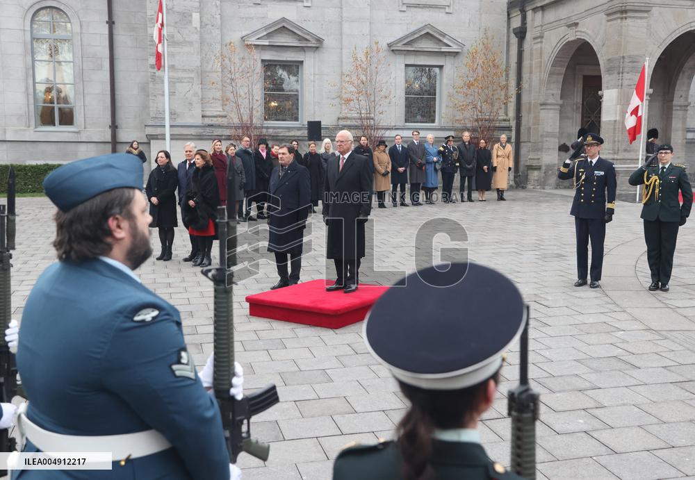 King and Queen of Sweden Visit Canada