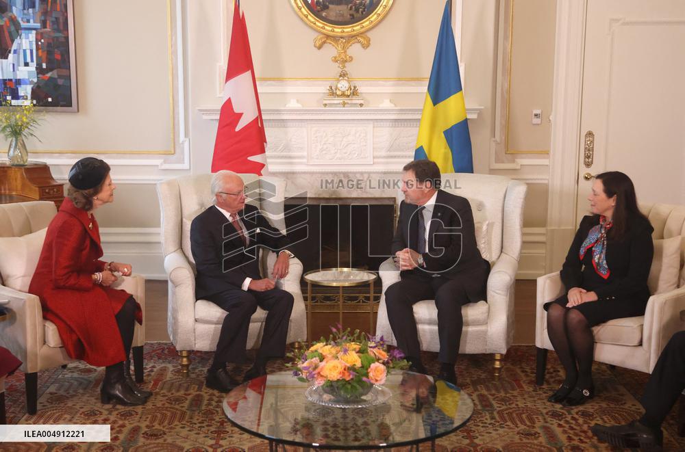 King and Queen of Sweden Visit Canada