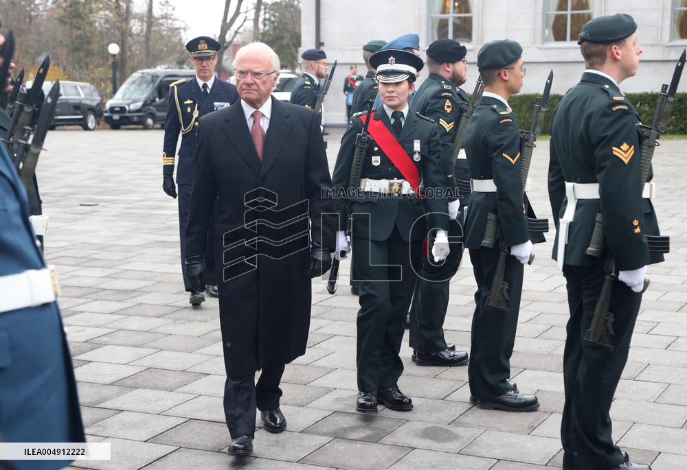 King and Queen of Sweden Visit Canada