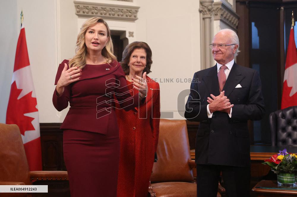 King and Queen of Sweden Visit Canada