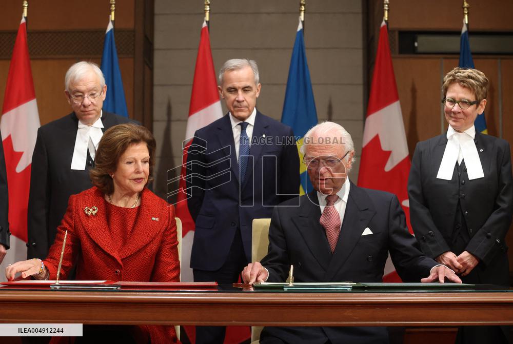 King and Queen of Sweden Visit Canada