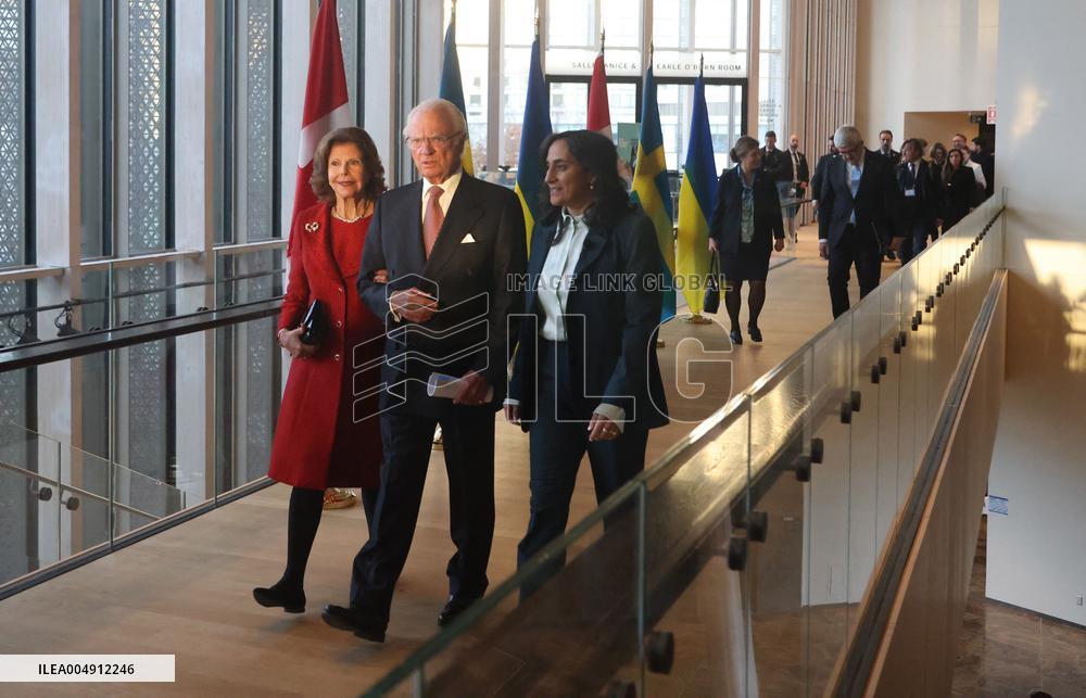 King and Queen of Sweden Visit Canada