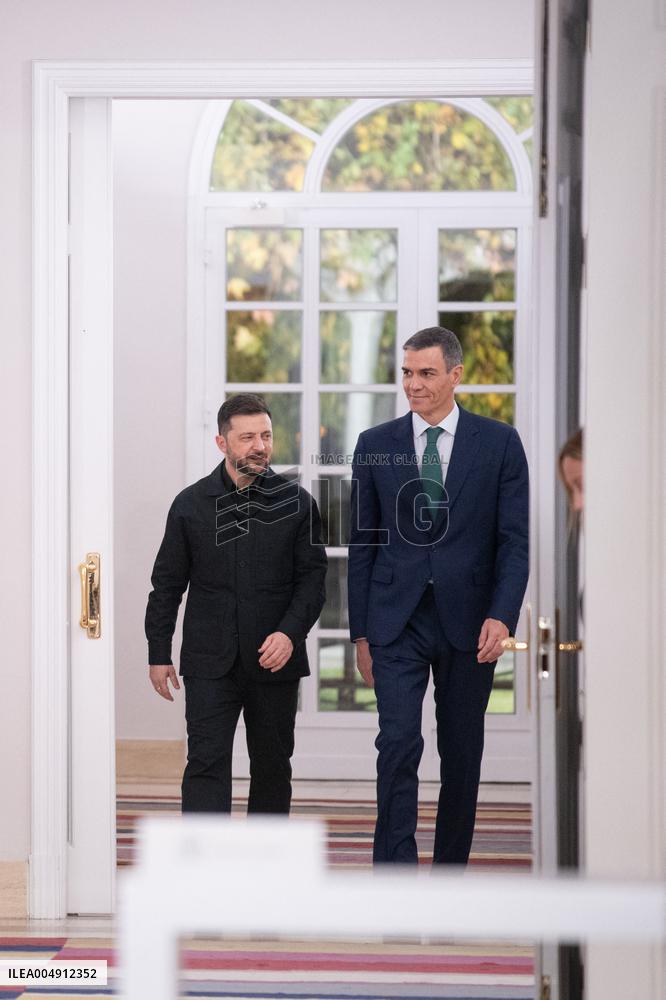 Sanchez Welcomes Zelenski - Madrid