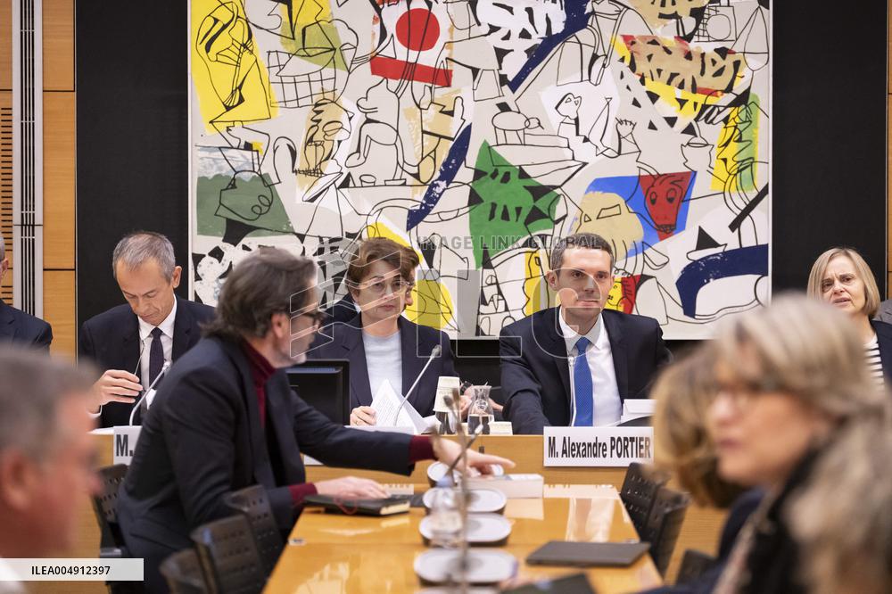 Laurence Des Cars Before An Audition At The National Assembly - Paris