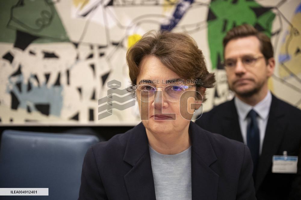 Laurence Des Cars Before An Audition At The National Assembly - Paris