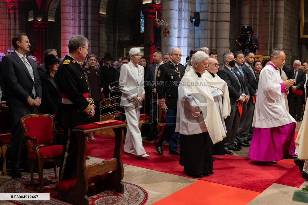 NO TABLOIDS - Monaco National Day Celebrations - Cathedral