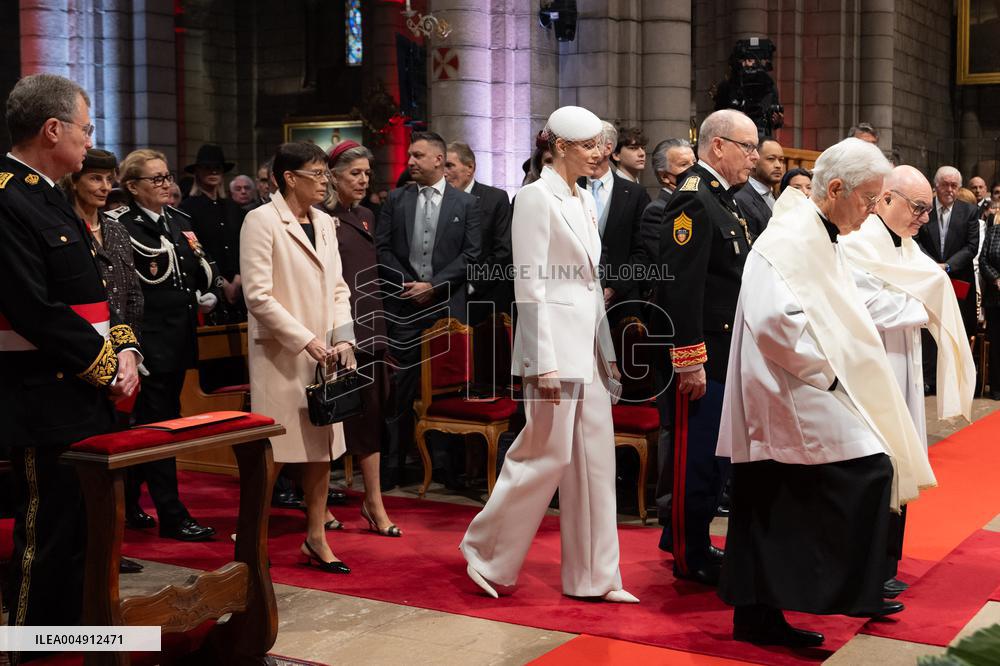 NO TABLOIDS - Monaco National Day Celebrations - Cathedral