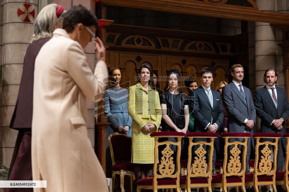 NO TABLOIDS - Monaco National Day Celebrations - Cathedral