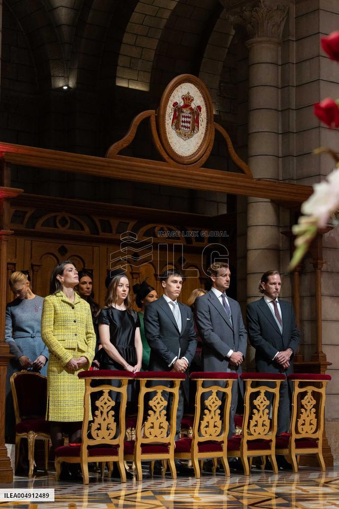 NO TABLOIDS - Monaco National Day Celebrations - Cathedral