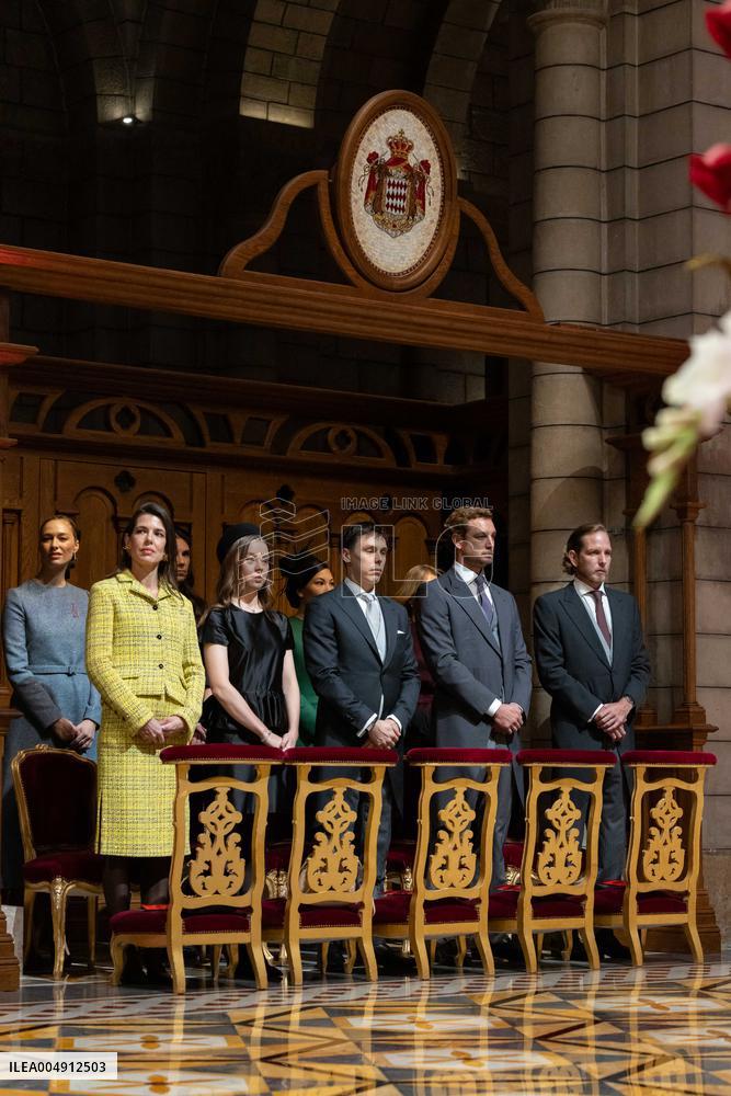 NO TABLOIDS - Monaco National Day Celebrations - Cathedral