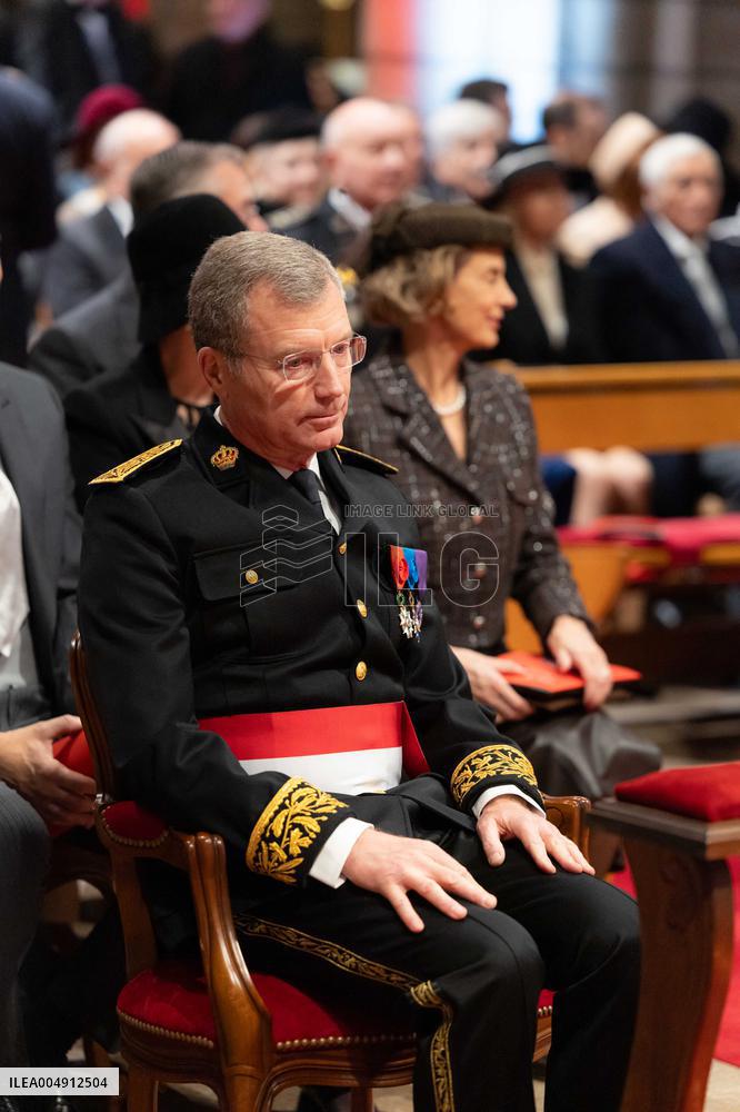 NO TABLOIDS - Monaco National Day Celebrations - Cathedral