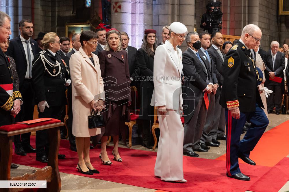 NO TABLOIDS - Monaco National Day Celebrations - Cathedral