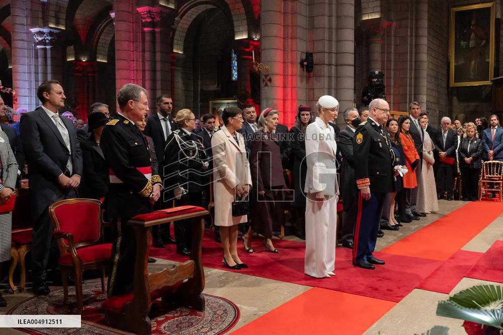 NO TABLOIDS - Monaco National Day Celebrations - Cathedral