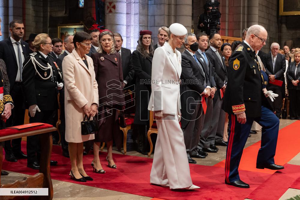 NO TABLOIDS - Monaco National Day Celebrations - Cathedral