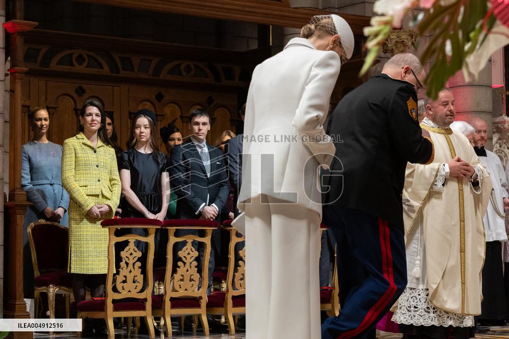 NO TABLOIDS - Monaco National Day Celebrations - Cathedral