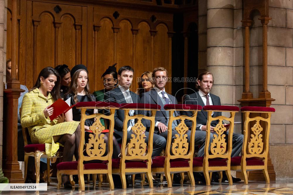 NO TABLOIDS - Monaco National Day Celebrations - Cathedral