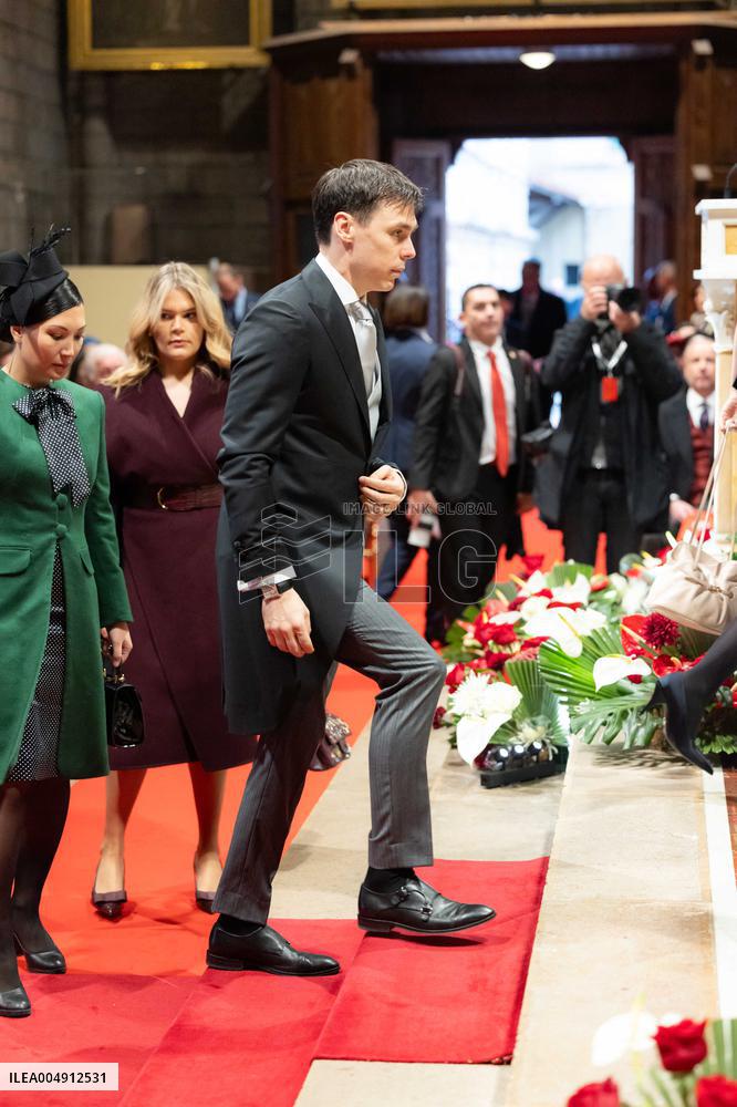 NO TABLOIDS - Monaco National Day Celebrations - Cathedral