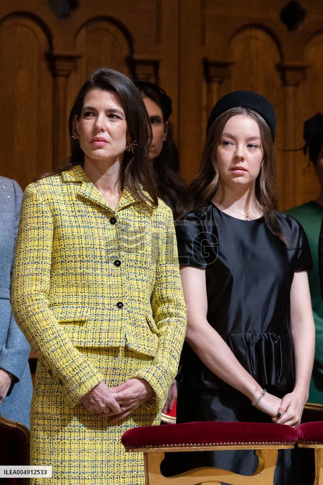 NO TABLOIDS - Monaco National Day Celebrations - Cathedral