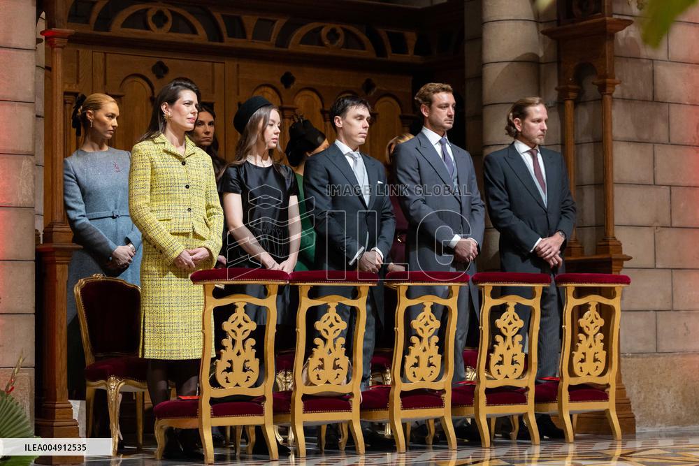 NO TABLOIDS - Monaco National Day Celebrations - Cathedral