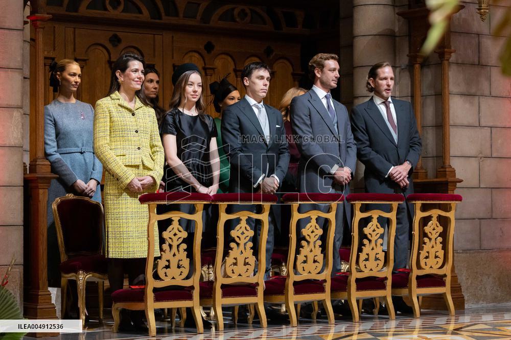 NO TABLOIDS - Monaco National Day Celebrations - Cathedral